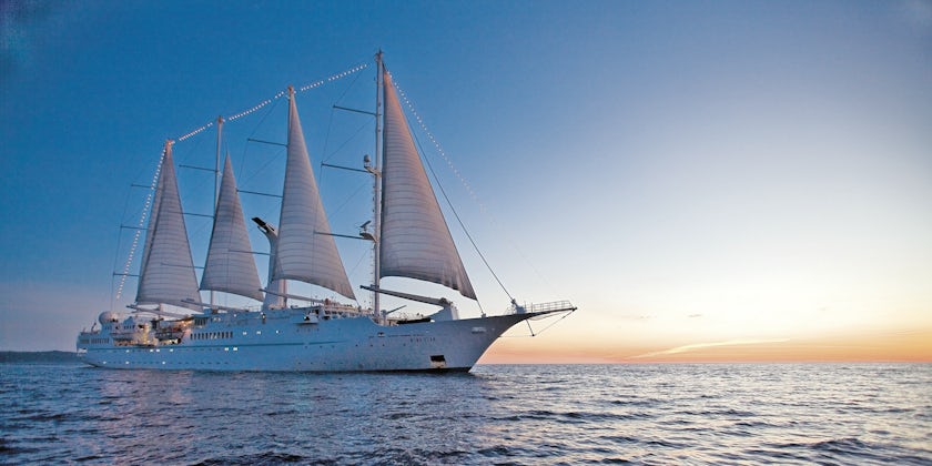 Wind Star at Sea (Photo: Windstar Cruises) 