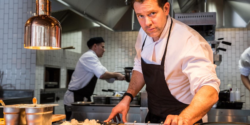 Celebrity chef Matt Tebbutt will be a guest chef in Britannia's Cookery Club