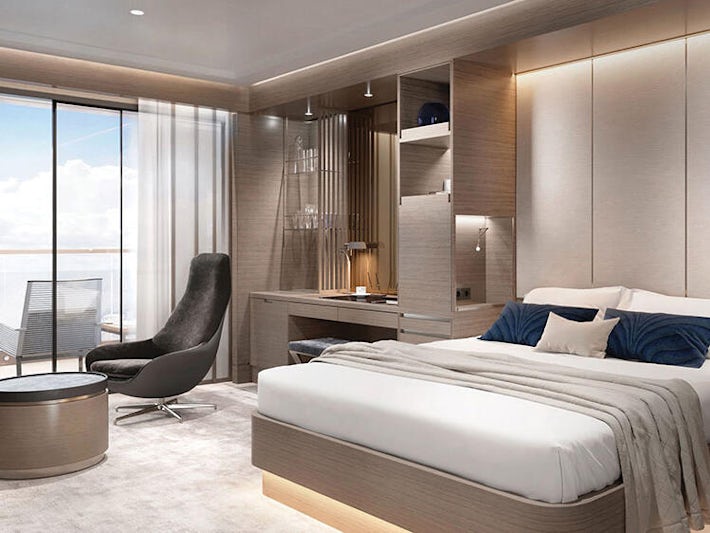 The Terrace Suite on Ritz Carlton Yacht Collection (Photo: Ritz Carlton Yacht Collection)