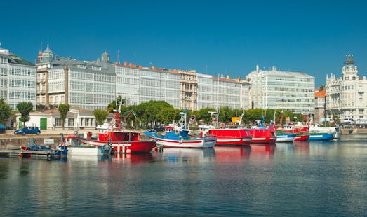 A Coruna port