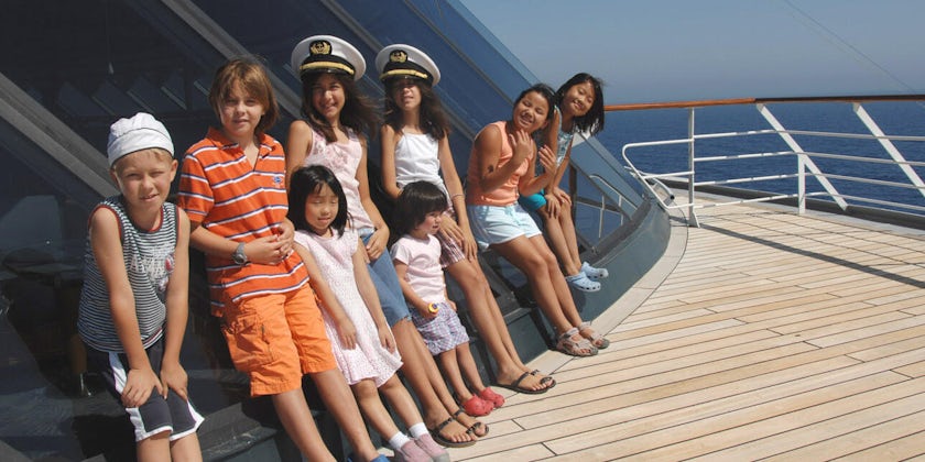 Kids on Crystal Cruises (Photo: Crystal Cruises)