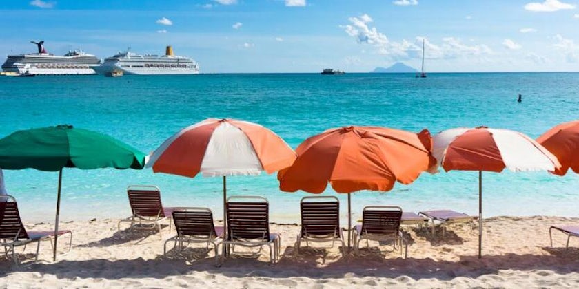 Cruise ships docked in Philipsburg, St. Maarten (photo: mffoto/Shutterstock)