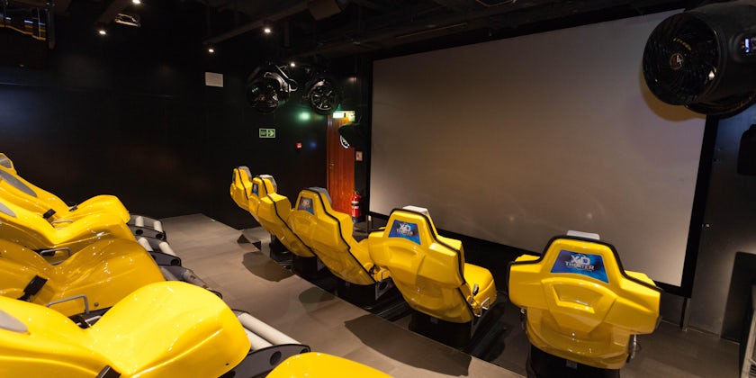 4D Cinema on MSC Divina (Photo: Cruise Critic)