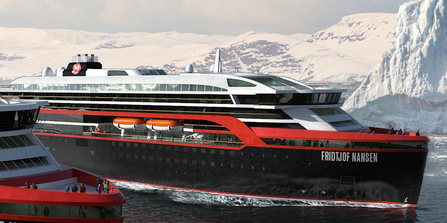 Hurtigruten to Take Early Delivery of New Hybrid Cruise Ship; Pre-Inaugural Voyages Offered