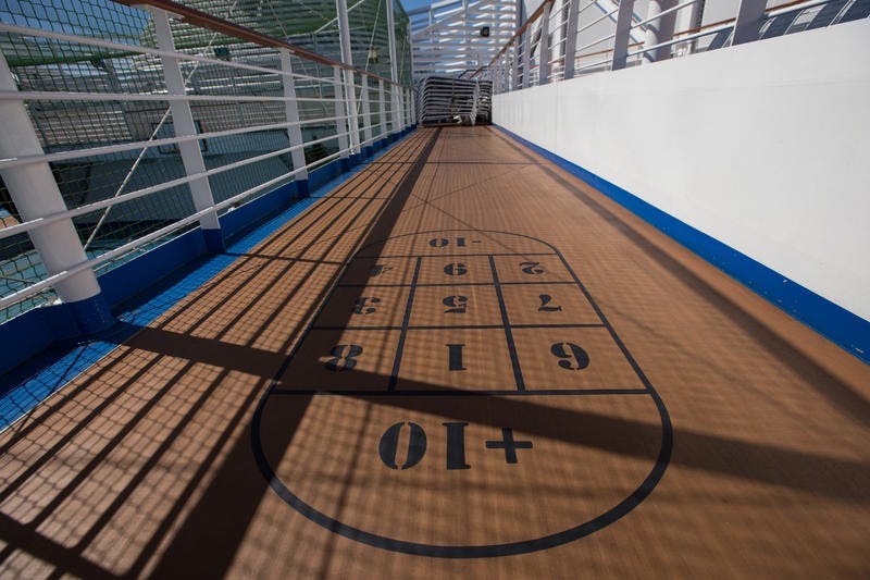 Shuffleboard on Regal Princess Cruise Ship Cruise Critic