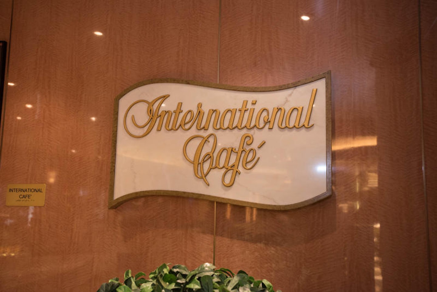 International Cafe on Regal Princess
