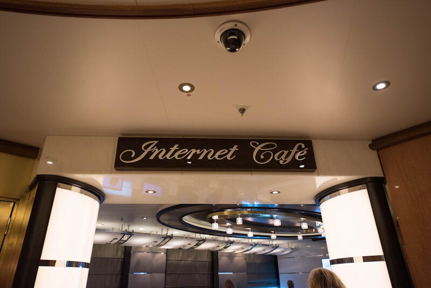 Internet Cafe on Regal Princess