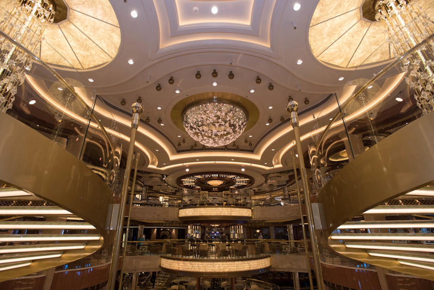 Atrium on Regal Princess Cruise Ship - Cruise Critic