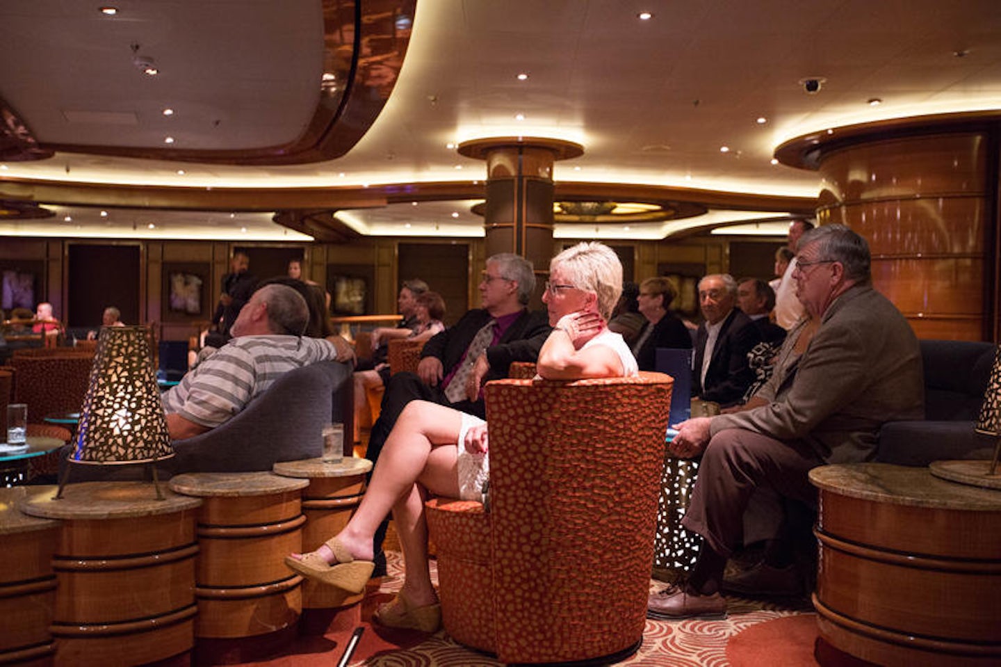 Comedy Magic Show in the Vista Lounge on Regal Princess