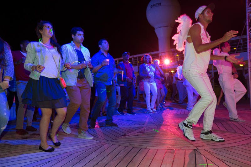 White Hot Party on Norwegian Sky Cruise Ship Cruise Critic
