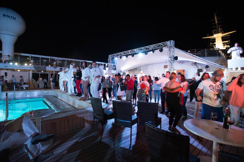 White Hot Party on Norwegian Sky Cruise Ship Cruise Critic