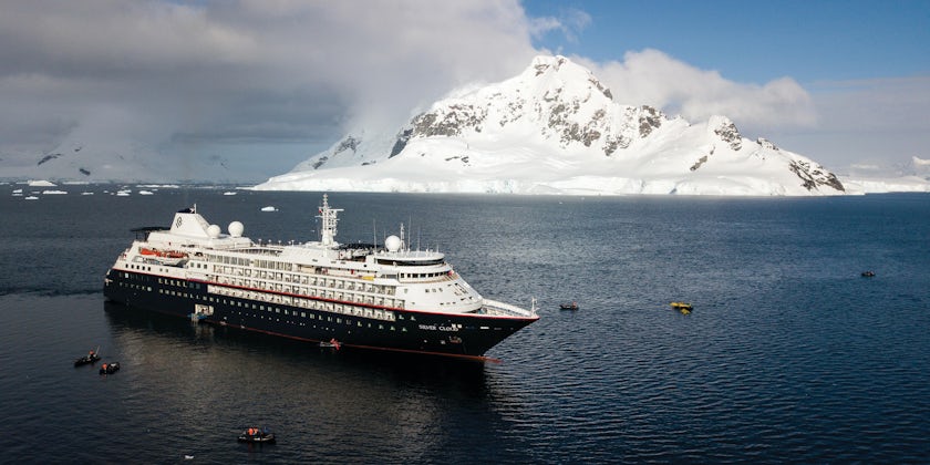 Silver Cloud offers the cruise industry's most luxurious treks to the world's most remote places.  (Photo: Silversea Cruises)