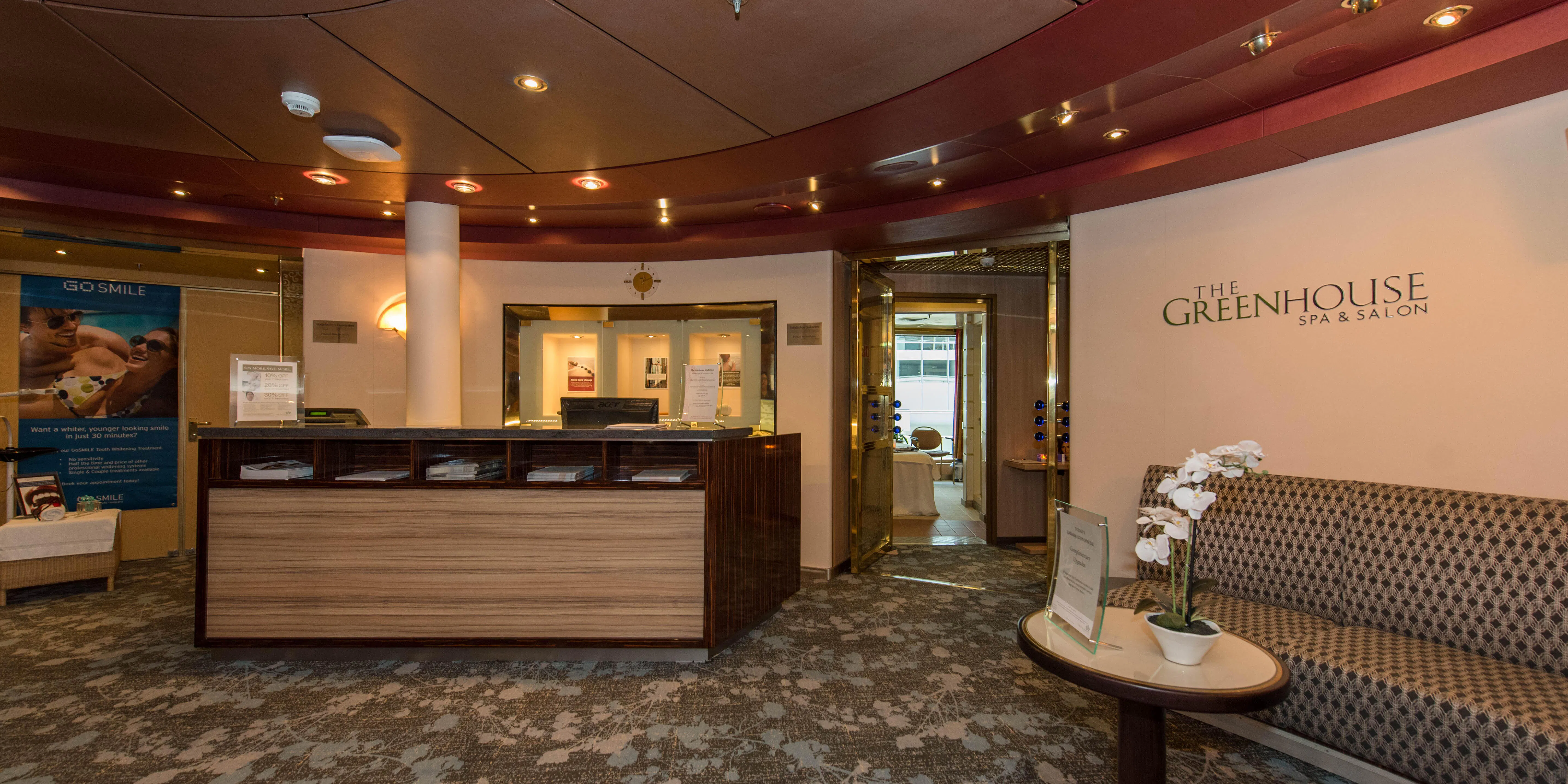 Greenhouse Spa on Holland America