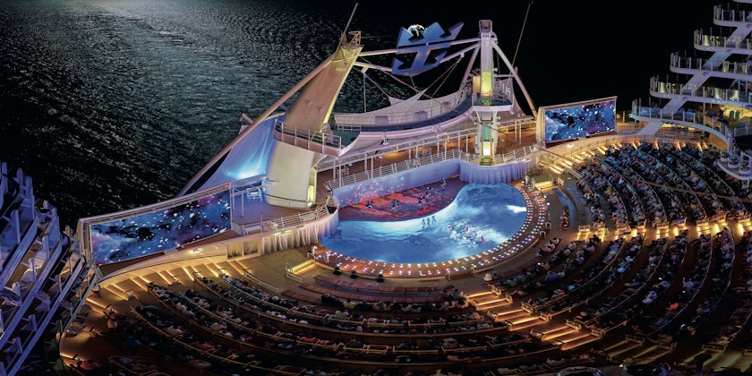 The AquaTheater on Royal Caribbean's Allure of the Seas (Photo: Royal Caribbean International)