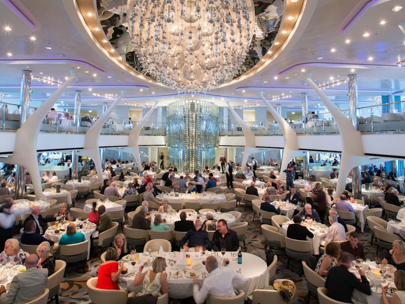 Best Main Dining Room On Enchanted Princess