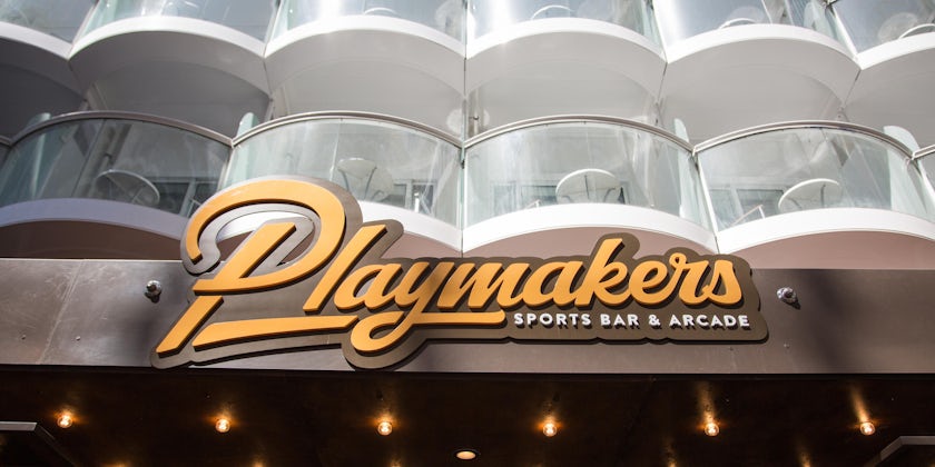 Playmakers Sports Bar on Royal Caribbean's Symphony of the Seas (Photo: Royal Caribbean)