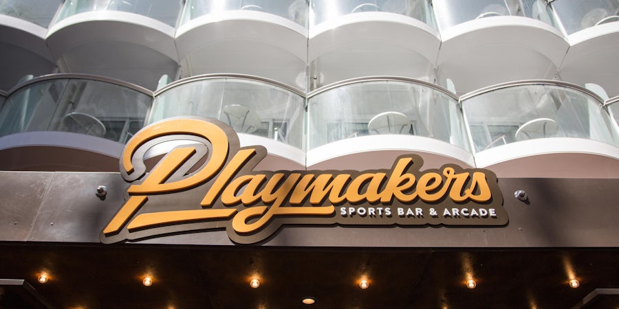 Playmakers Sports Bar on Royal Caribbean Cruises
