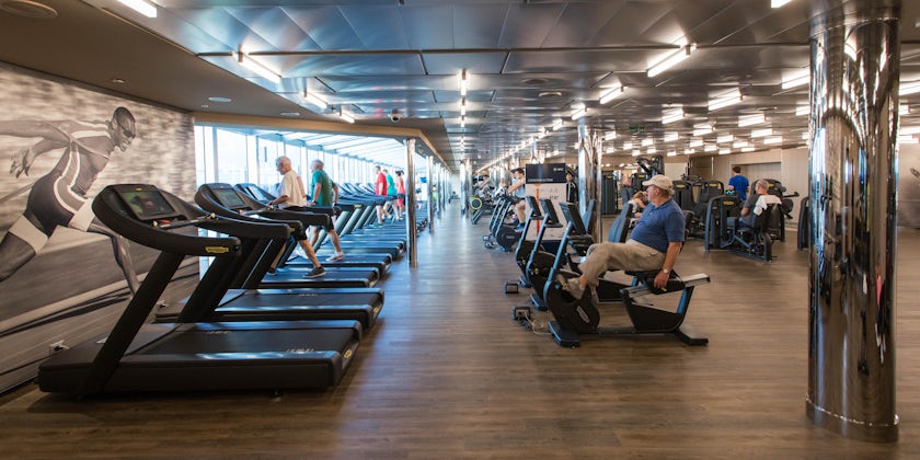 The Fitness Center on MSC Seaside (Photo: Cruise Critic)