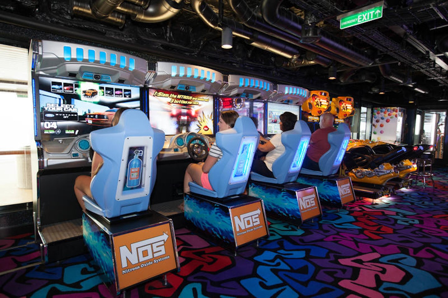 Video Arcade on Norwegian Getaway