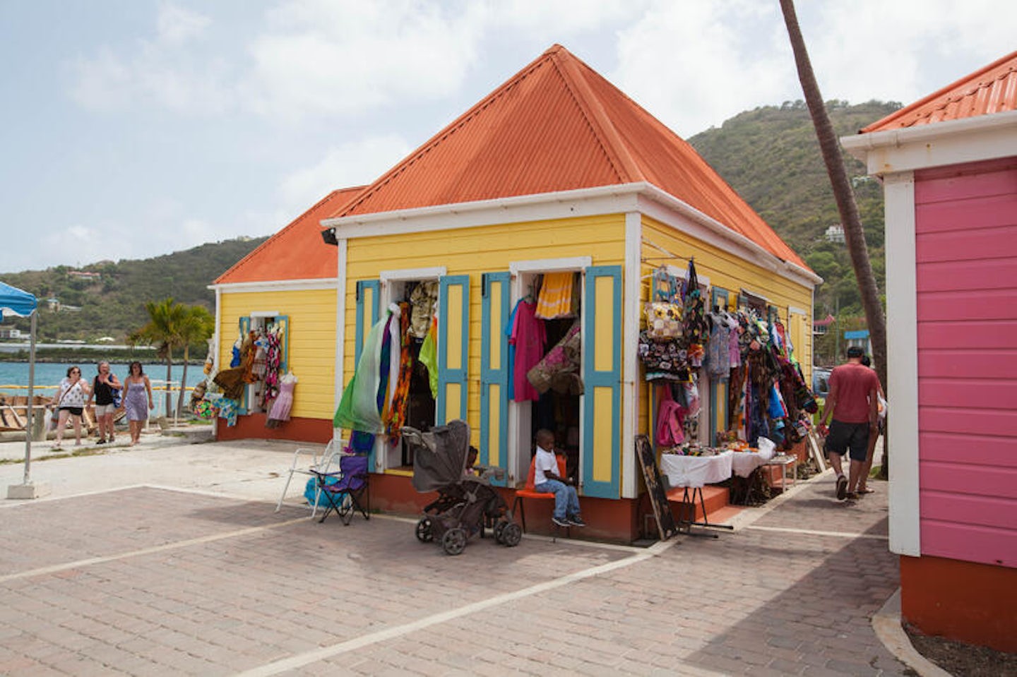 Shopping Area at Tortola