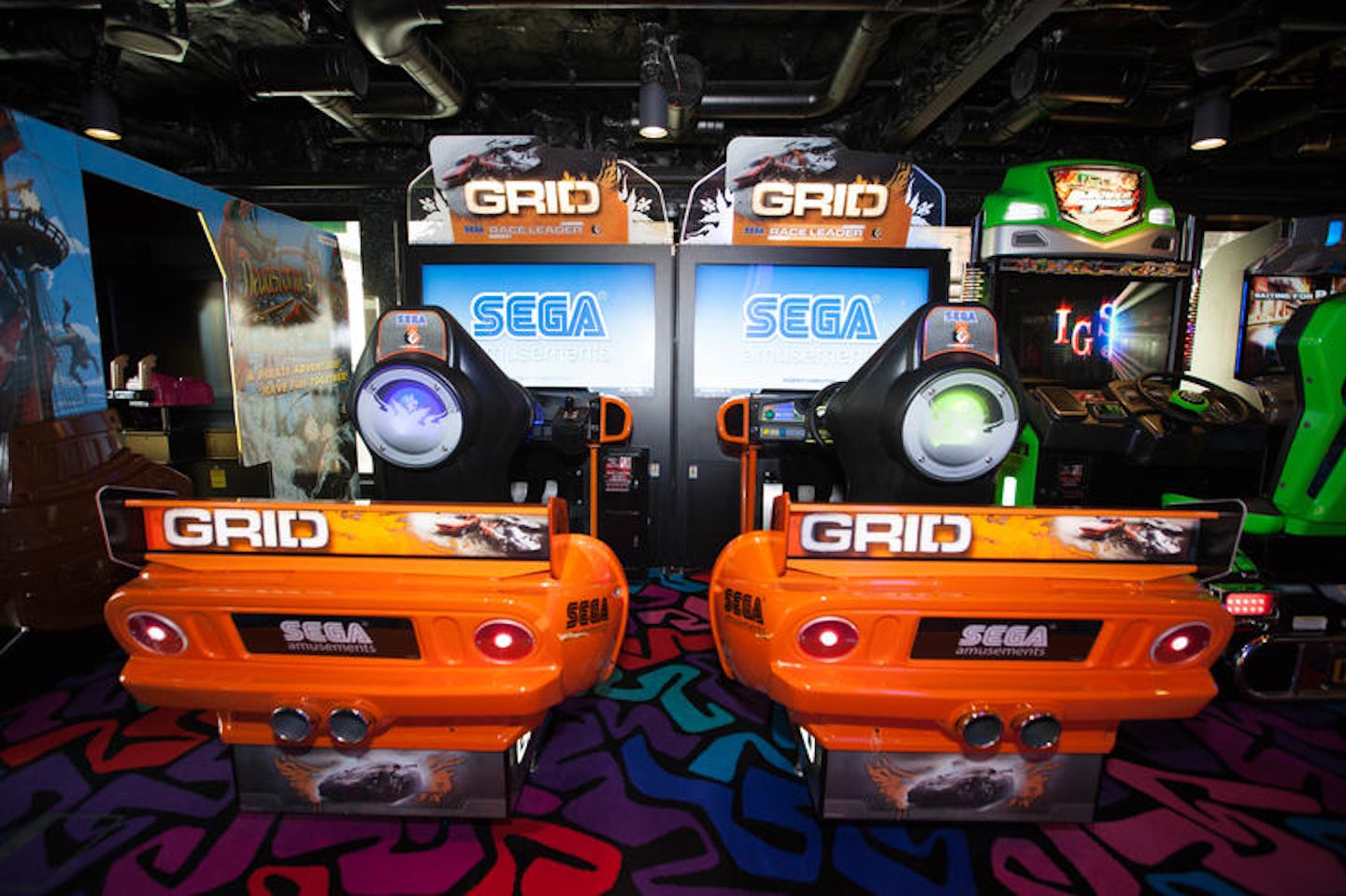 Video Arcade on Norwegian Getaway