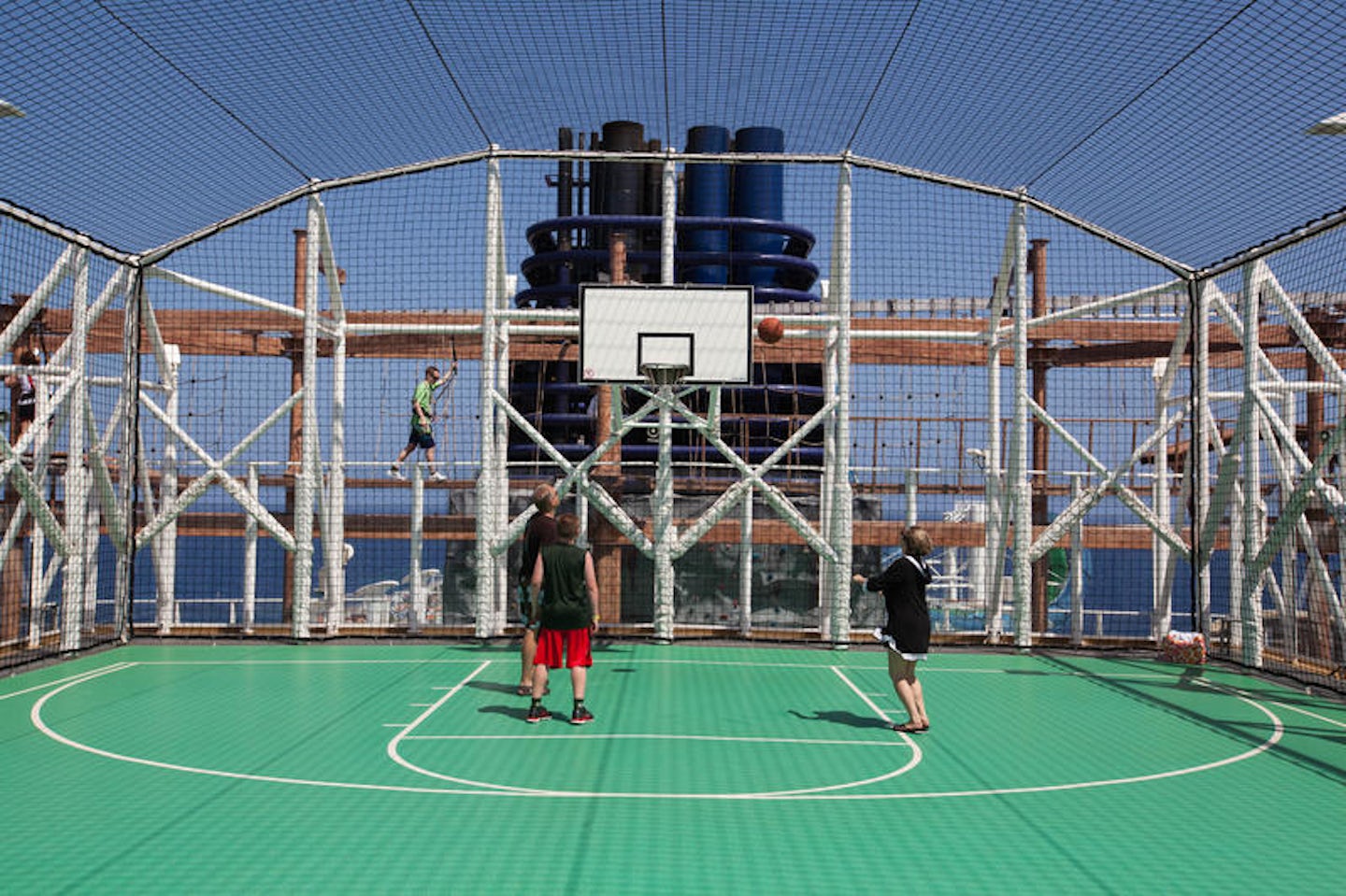 Basketball Court on Norwegian Getaway