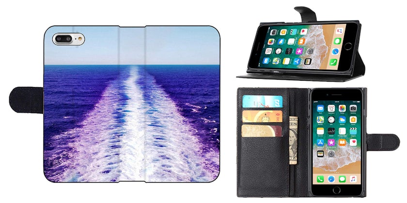 Blue Ocean Fabric Wallet/Phone Case (Photo: Amazon)