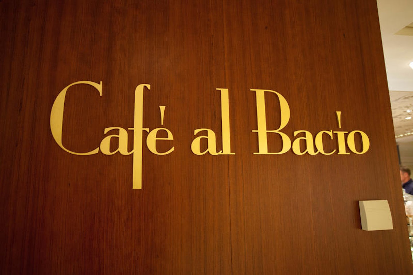 Cafe al Bacio on Celebrity Eclipse