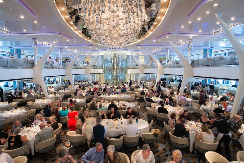 Moonlight Sonata Dining Room on Celebrity Eclipse Cruise Ship Cruise