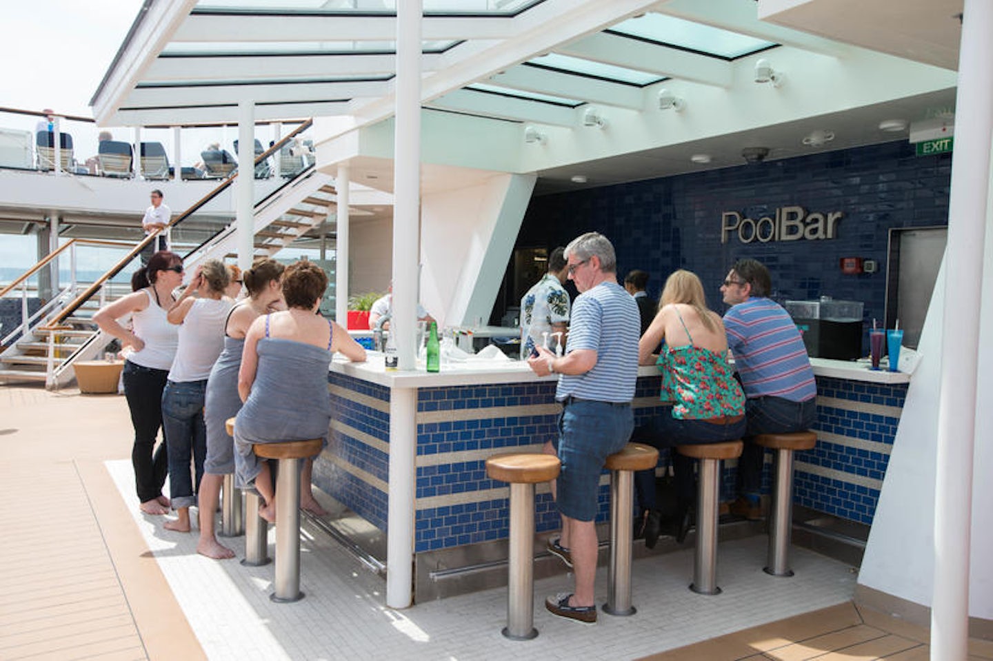 Pool Bars and Dining on Celebrity Eclipse