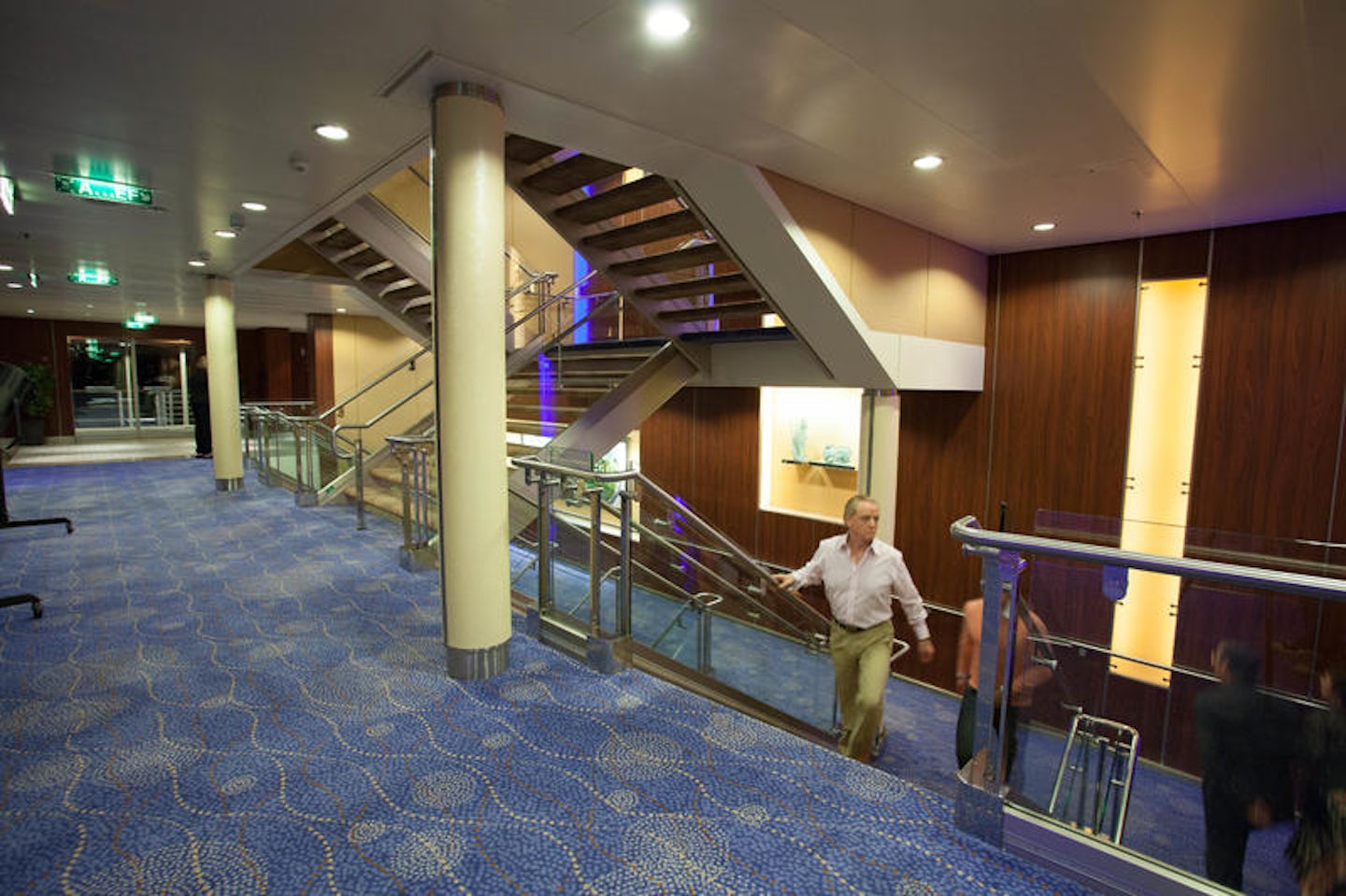 Stairs on Celebrity Eclipse
