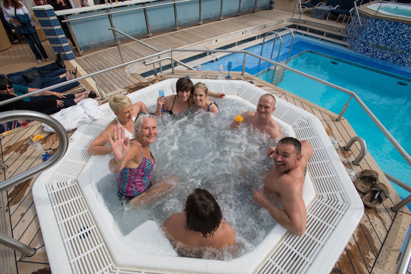 The Hot Tubs on Celebrity Eclipse