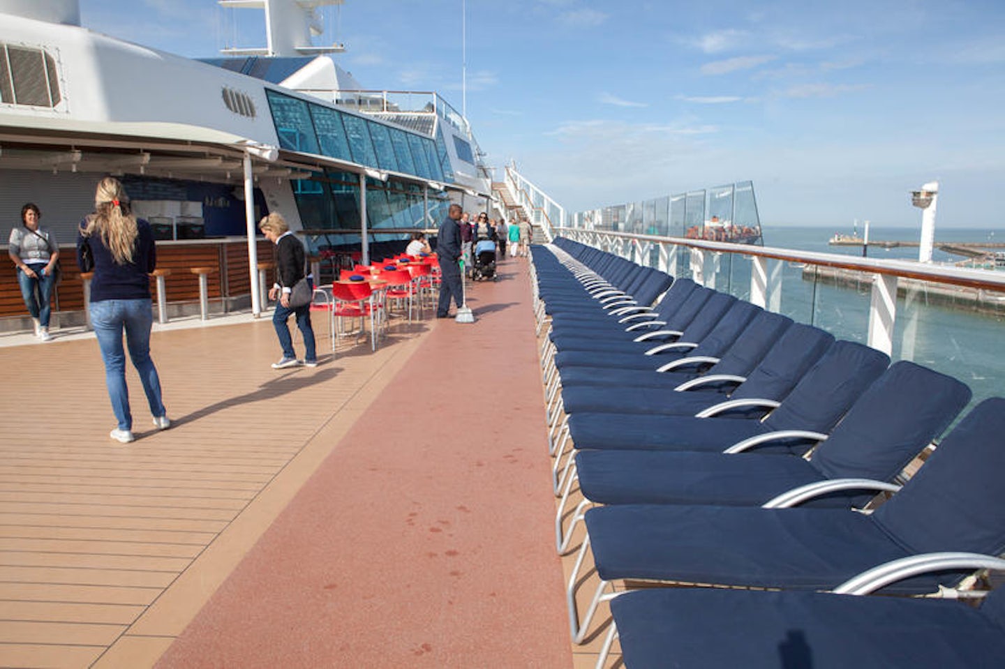The Promenade Deck on Celebrity Eclipse