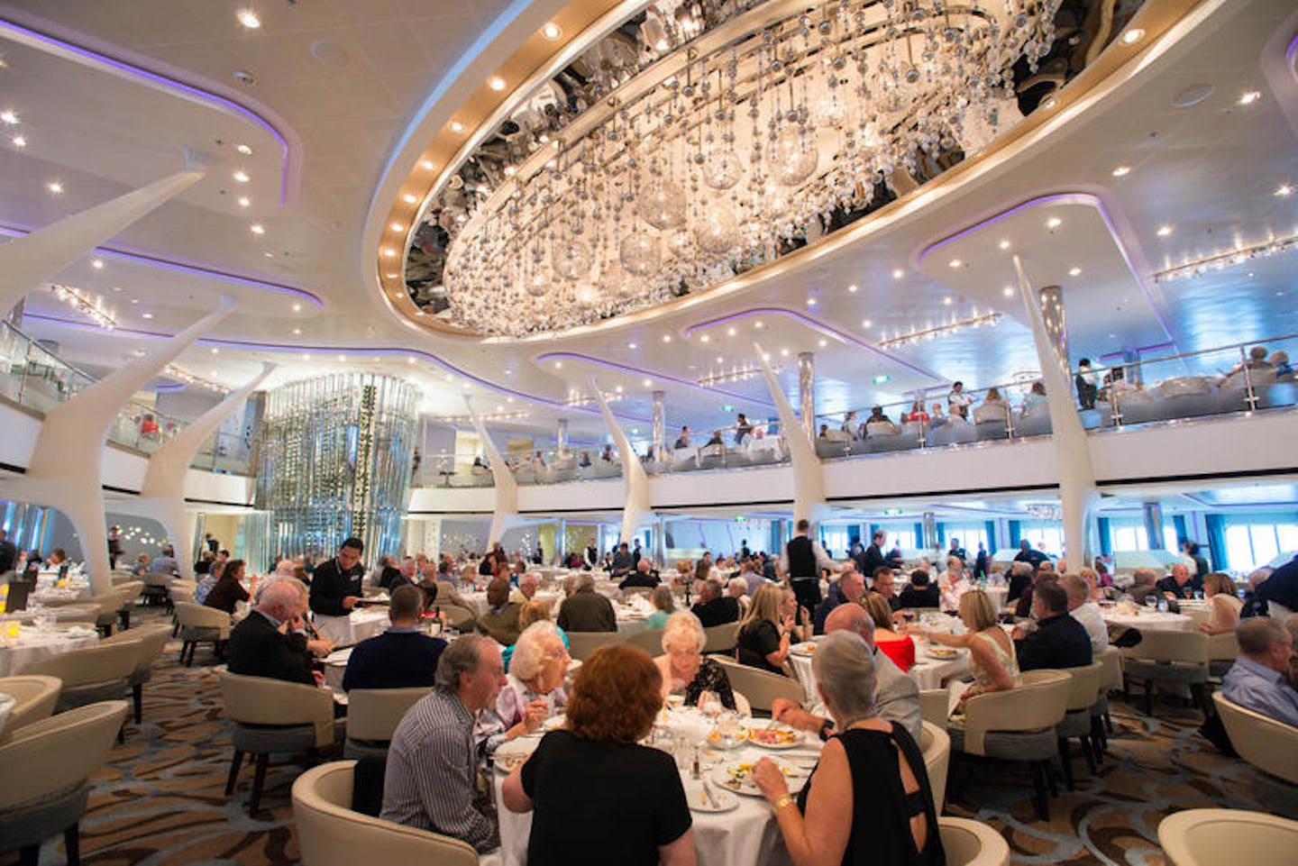 The Moonlight Sonata Dining Room on Celebrity Eclipse