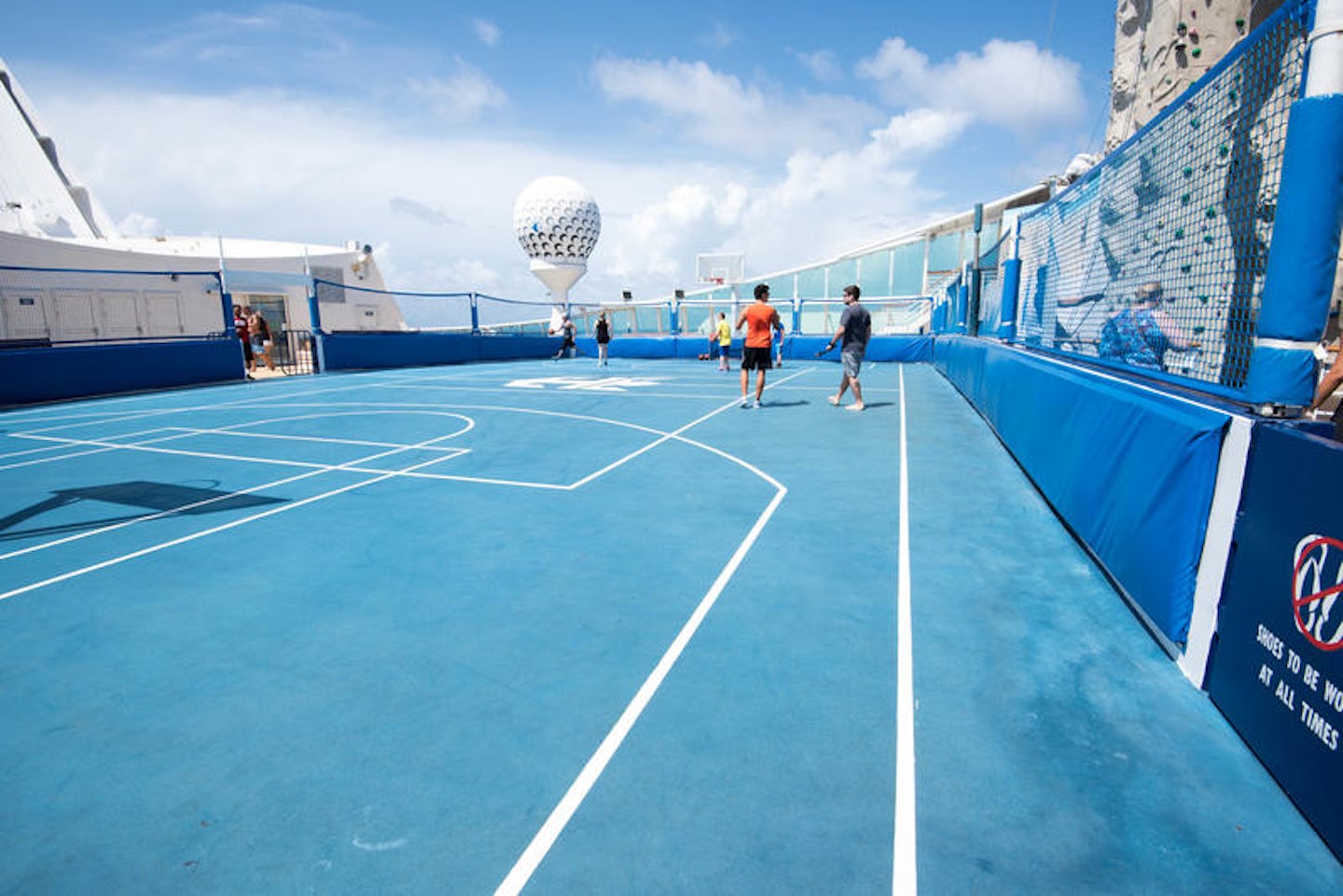Sports Court on Freedom of the Seas