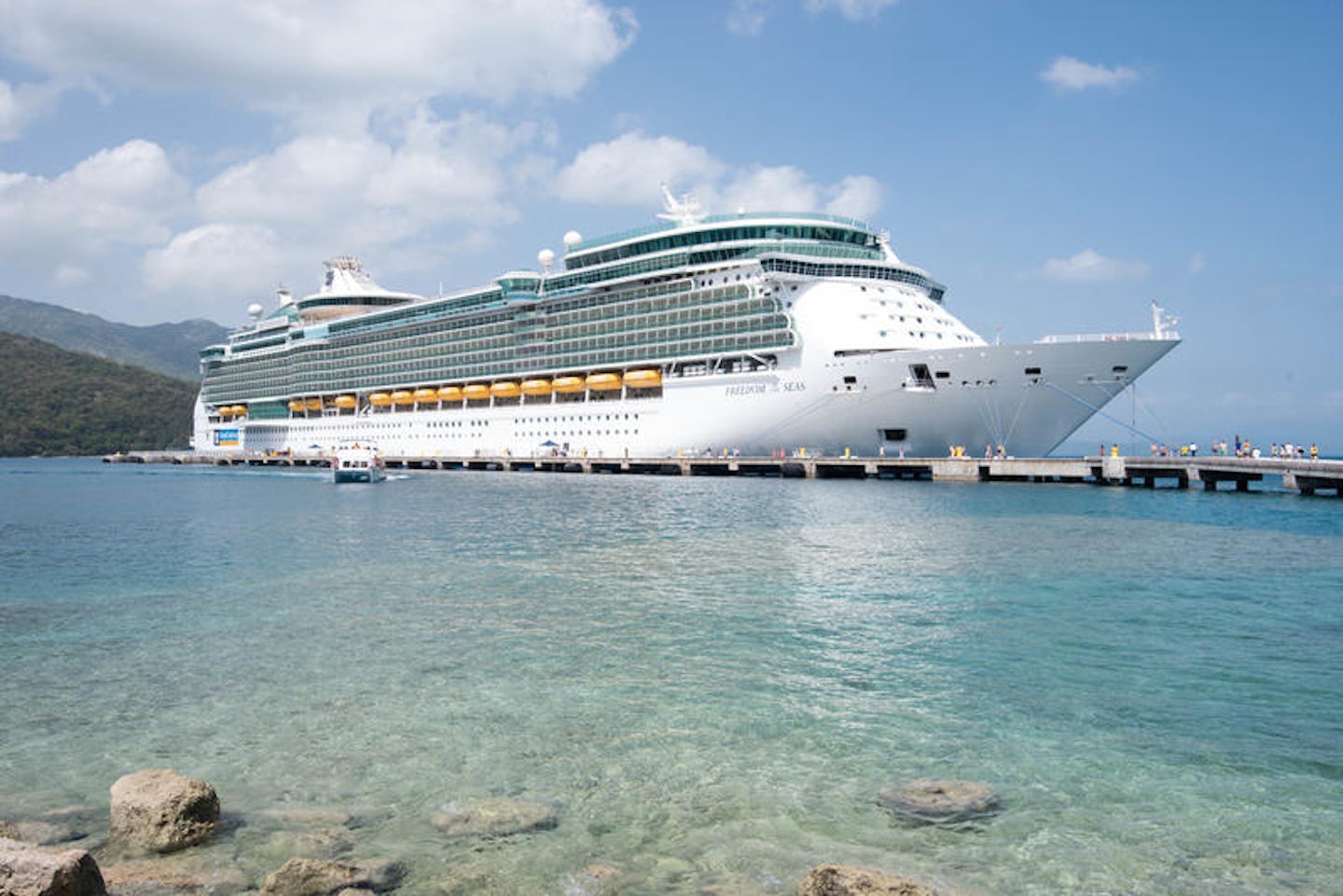 Exterior on Freedom of the Seas
