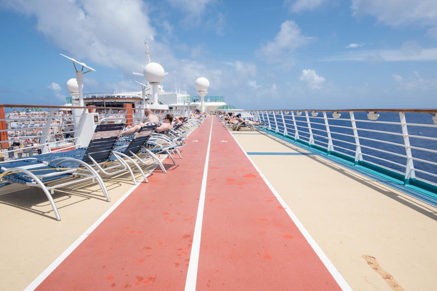 Jogging Track on Freedom of the Seas