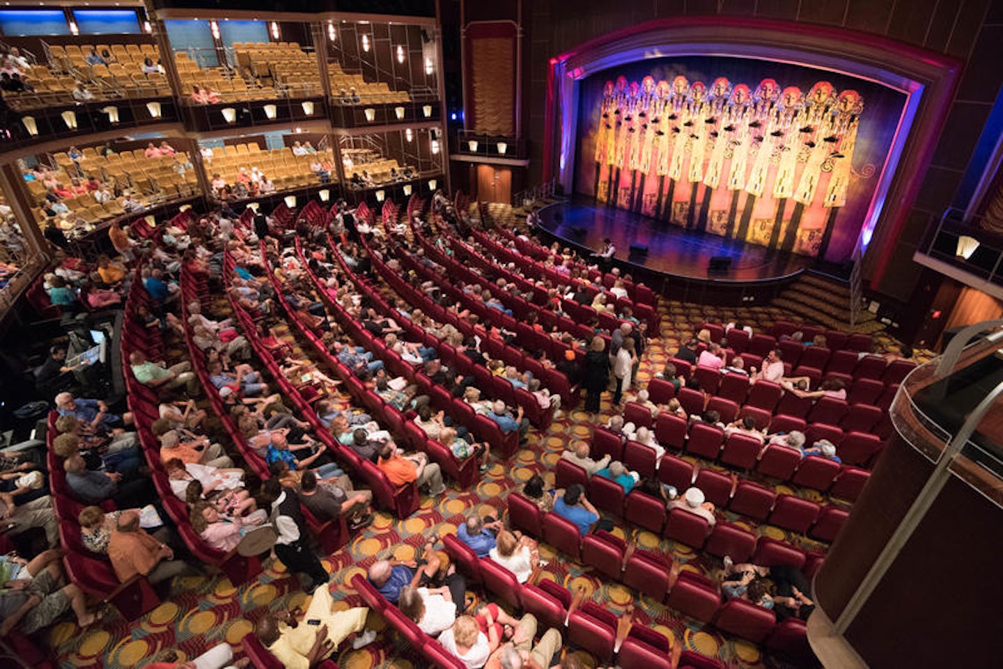 Arcadia Theater on Freedom of the Seas (Photo: Cruise Critic)