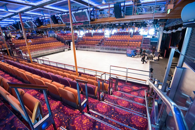 Ice Skating Rink on Royal Caribbean Freedom of the Seas Cruise Ship