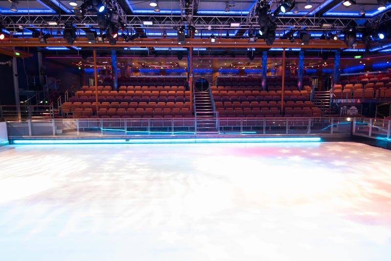 Ice Skating Rink on Royal Caribbean Freedom of the Seas Cruise Ship