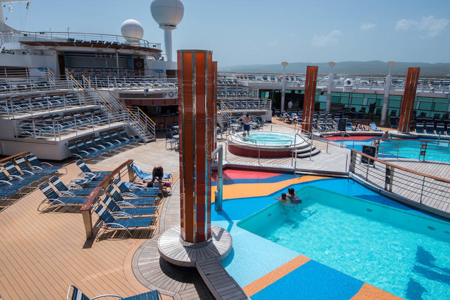 The Main Pool on Freedom of the Seas