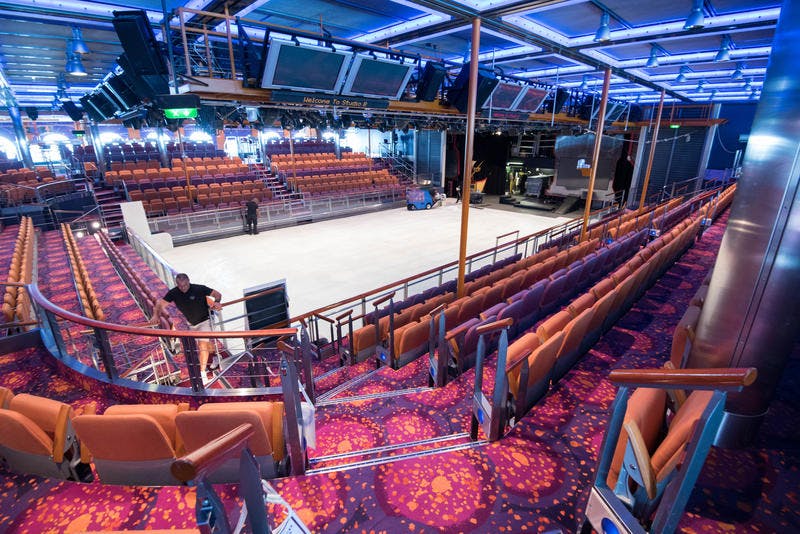 Ice Skating Rink on Royal Caribbean Freedom of the Seas Cruise Ship