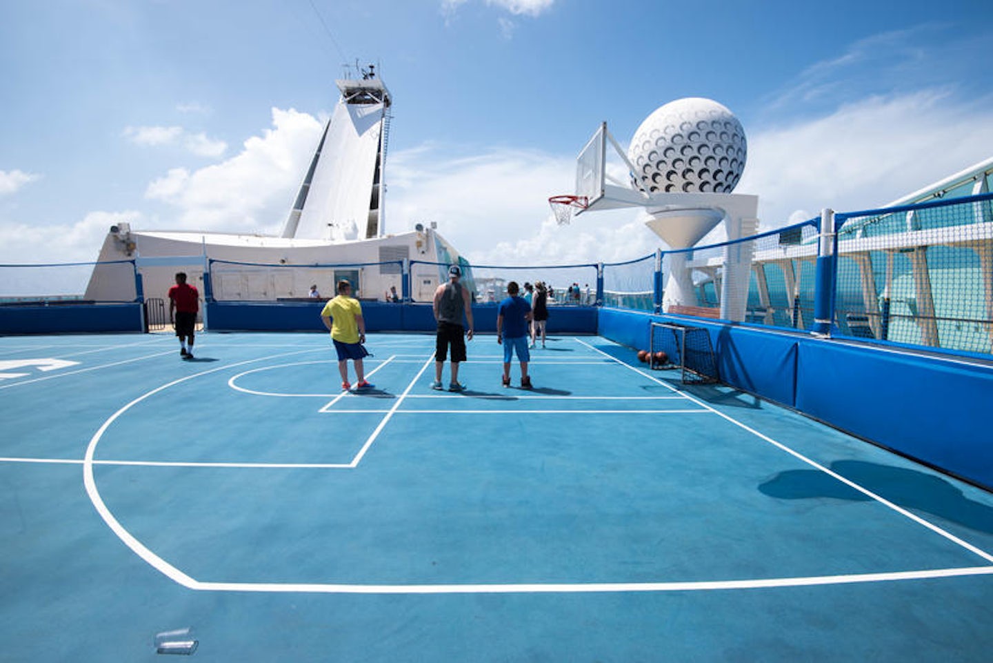 Sports Court on Freedom of the Seas