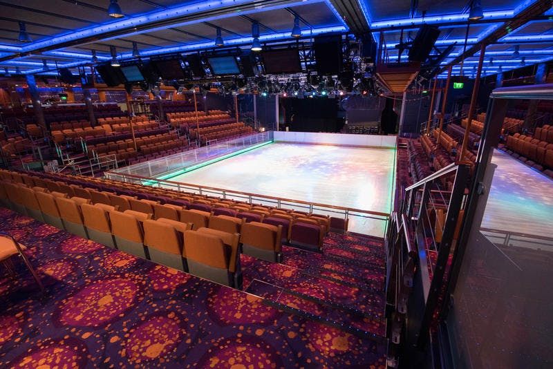 Ice Skating Rink on Royal Caribbean Freedom of the Seas Cruise Ship