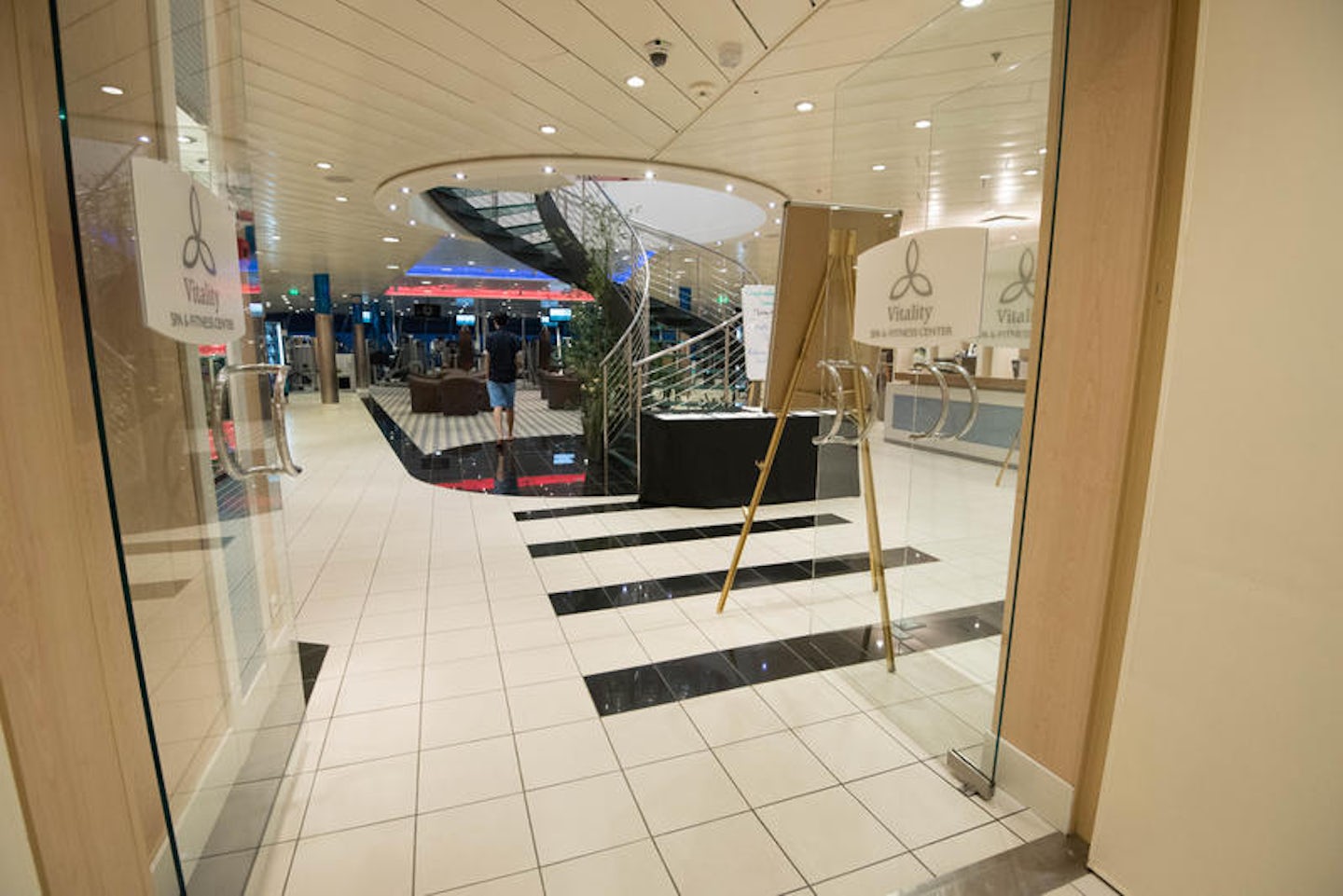 Vitality Fitness Center on Freedom of the Seas