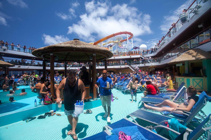 carnival breeze pool carnival breeze pool
