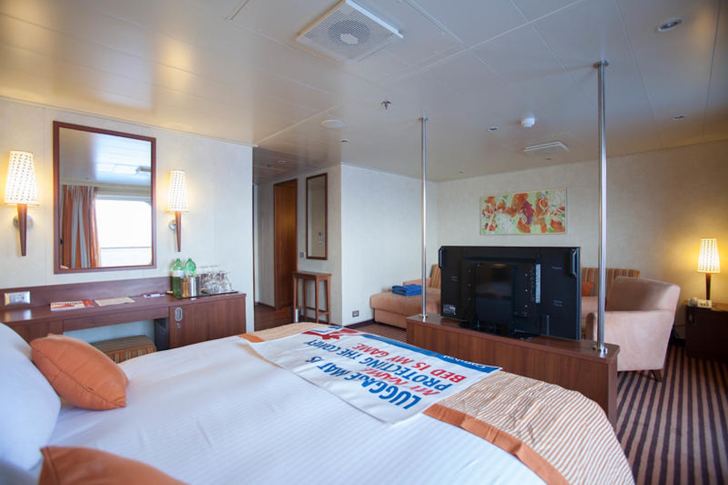 The Grand Suite Cabin on Carnival Breeze