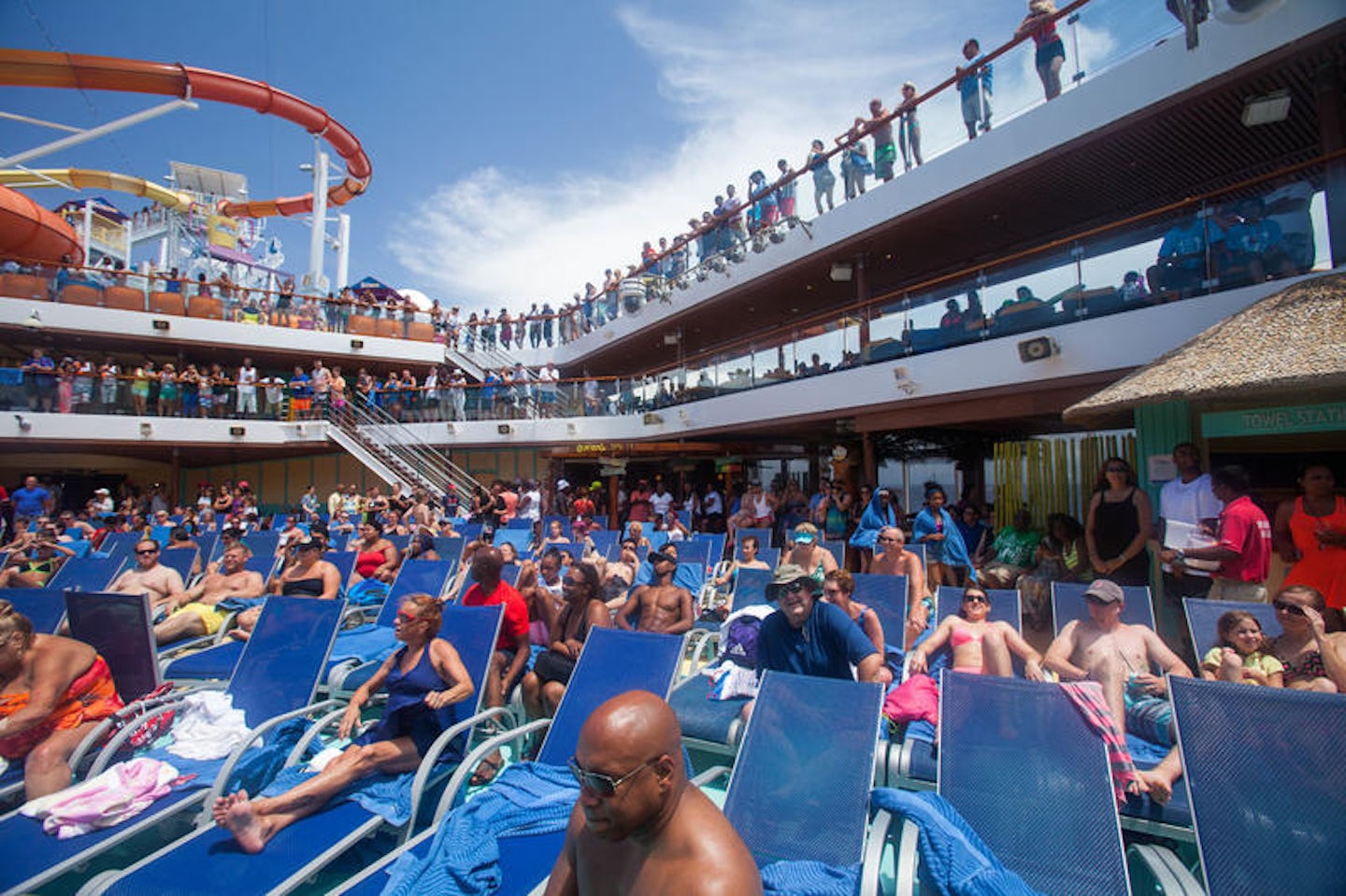 The Lido Deck on Carnival Breeze