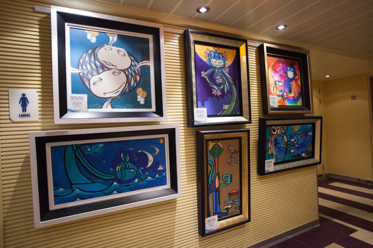 Gallery on the Way on Carnival Breeze