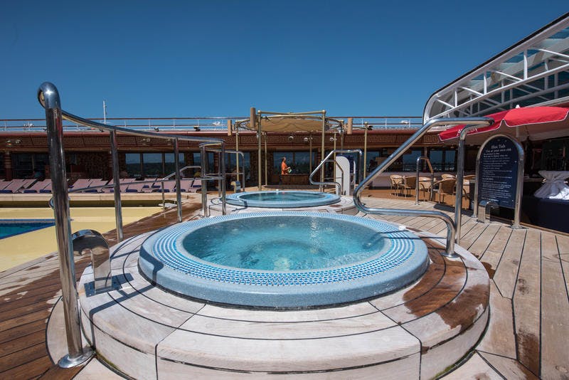 Lido Hot Tubs on Holland America Noordam Cruise Ship Cruise Critic
